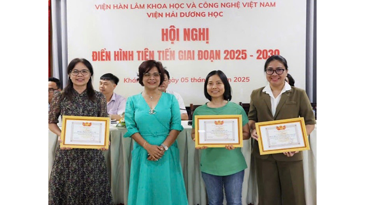 VIỆN HẢI DƯƠNG HỌC TỔ CHỨC HỘI NGHỊ ĐIỂN HÌNH TIÊN TIẾN GIAI ĐOẠN 2025 – 2030